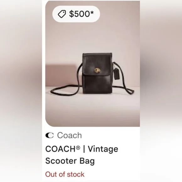 Coach Vintage Scooter Bag EUC - Picture 2 of 14